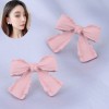 Korean Fashion Sweet Ol Bow Personality Female Earrings Nhsc433219
