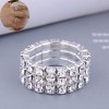 Korean Fashion Elastic Diamond Ring  Nhsc466541