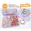24 grid set diy toy puzzle handmade intelligence development girl creative bracelet necklace making children beaded
