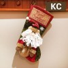 Christmas socks gift bag Christmas decorative socks Christmas Eve Christmas gifts children's Christmas Tree Pendant Candy Bag