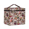 Square portable cosmetic bag storage and finishing washing bag cartoon thickened felt women's bag