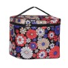 Square portable cosmetic bag storage and finishing washing bag cartoon thickened felt women's bag