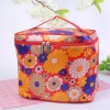 Square portable cosmetic bag storage and finishing washing bag cartoon thickened felt women's bag