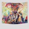 Digital printing home tapestry wall carpet elephant watercolor animal