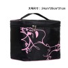 Large capacity Satin cosmetic bag cartoon rose storage bag portable cosmetic bag waterproof wash bag