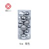 Christmas decorations 3 / 4 / 6 / 8cm24 Christmas balls set colored ball plastic electroplating ball Christmas Tree Pendant