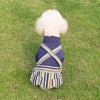Tide brand dog clothes Fadou Teddy's new pet clothes winter plus cotton thick four-legged clothes factory direct sales	