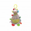 Cute cartoon animal comfort towel export high quality baby teether molar comfort towel with pocket