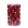 34 Christmas ball sets 4cm Christmas decorations Christmas tree decorative ball shaped ball