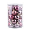 34 Christmas ball sets 4cm Christmas decorations Christmas tree decorative ball shaped ball