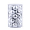 34 Christmas ball sets 4cm Christmas decorations Christmas tree decorative ball shaped ball