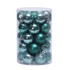 34 Christmas ball sets 6cm Christmas decorations Christmas tree decorative ball shaped ball