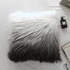 Ins wind gradient beach wool cushion pillow sofa car bedroom pillow cover cushion