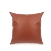 Pillow bedside soft bag Nordic PU leather pillow light luxury Technology cloth pillow car sofa pillow case