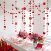 Golden onion powder champagne golden star wafer pull flower pendant party wedding celebration birthday celebration decoration