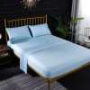Solid embroidered Four Piece Bedding Set embroidery set