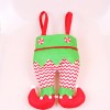 2021 Christmas wine bottle bag lovely Candy Bag with feet holiday decorations children's gift storage bag