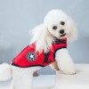 Pet clothes autumn and winter waterproof and warm dog cotton clothes winter ski clothes chest back integrated cotton vest