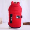 Pet cotton clothes dog two foot clothes autumn winter warm cotton vest Teddy VIP thickened clothes