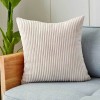 Corduroy pillow case sofa pillow case straight velvet pillow case cushion plush pillow back