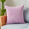 Corduroy pillow case sofa pillow case straight velvet pillow case cushion plush pillow back