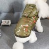 Pet cotton vest autumn winter plus cotton dog leisure warm down vest