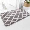Classic geometric carpet floor mat simple bathroom non slip mat toilet door mat absorbent foot mat