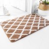 Classic geometric carpet floor mat simple bathroom non slip mat toilet door mat absorbent foot mat