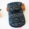 Pet cotton padded clothes simple dog clothes autumn winter cat clothes thickened warm pet coat vest
