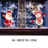 Christmas window stickers static stickers Christmas mall home party window static stickers decorative products