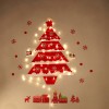 Christmas supplies Korean DIY Wall Christmas Tree Hotel shopping mall Christmas decorations Felt Christmas tree