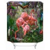Shower curtain Nordic shower curtain digital printing waterproof polyester shower curtain bathroom curtain shower curtain customization