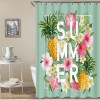 Shower curtain Nordic shower curtain digital printing waterproof polyester shower curtain bathroom curtain shower curtain customization