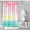 Shower curtain Nordic shower curtain digital printing waterproof polyester shower curtain bathroom curtain shower curtain customization