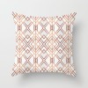 Home style Nordic geometric gold powder pillow peach skin velvet pillow cover pillow cushion waist
