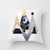Home style Nordic geometric gold powder pillow peach skin velvet pillow cover pillow cushion waist