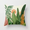 Yellow geometric lines sunrise sunset peach skin velvet pillow case car waist pillow sofa pillow case