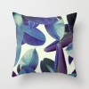 Fashion tropical plant polyester pillow cover office fabric sofa cushion cover home peach skin velvet pillow cover