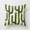 Fashion tropical plant polyester pillow cover office fabric sofa cushion cover home peach skin velvet pillow cover