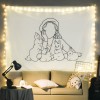 Hanging cloth tapestry Nordic style background cloth living room bedroom decoration hanging cloth drawing custom tapestry