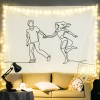Hanging cloth tapestry Nordic style background cloth living room bedroom decoration hanging cloth drawing custom tapestry