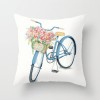 Home pillow Summer Beach Resort wind pillow peach skin velvet pillow case