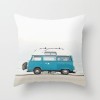Home pillow Summer Beach Resort wind pillow peach skin velvet pillow case
