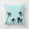 Home pillow Summer Beach Resort wind pillow peach skin velvet pillow case