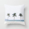 Home pillow Summer Beach Resort wind pillow peach skin velvet pillow case