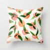 Home pillow Summer Beach Resort wind pillow peach skin velvet pillow case