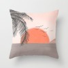 Home pillow Summer Beach Resort wind pillow peach skin velvet pillow case