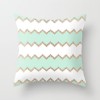Simple fashion summer fresh mint green peach skin velvet pillow case cushion pillow case