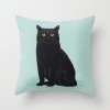 Simple fashion summer fresh mint green peach skin velvet pillow case cushion pillow case