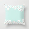 Simple fashion summer fresh mint green peach skin velvet pillow case cushion pillow case